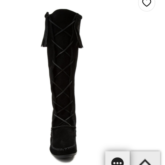 Minnetonka Front Lace Knee High Boot.  NWOT. - Picture 6 of 7